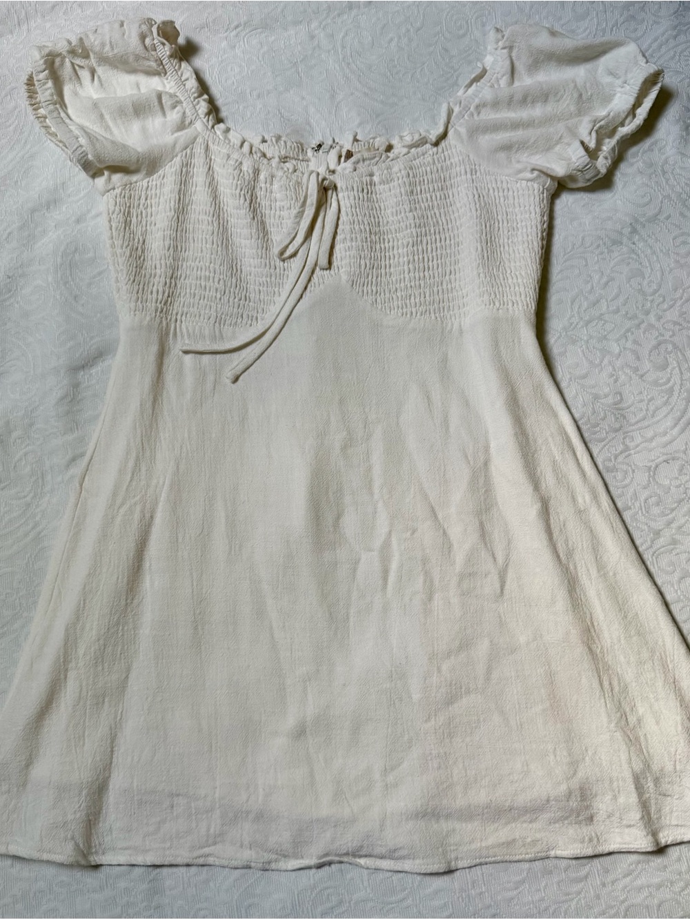 Altar'd State White Beachy Dress